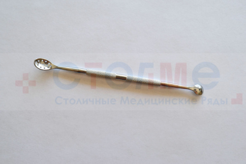 Ложка косметологическая УНО, 14 см, серебро, 1 шт/упк Ложка косметологическая УНО, 14 см, серебро, 1 шт/упк
